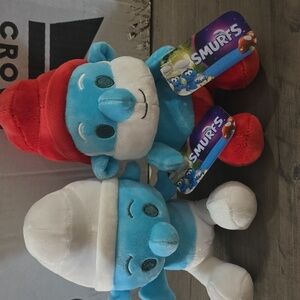 SMURFS PLUSHIE SET 2